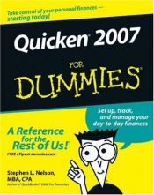 book cover of Quicken 2007 For Dummies by Stephen L. Nelson