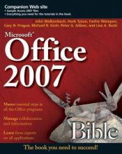 book cover of Office 2007 Bible by John Walkenbach