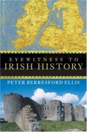 book cover of Eyewitness to Irish History by Peter Tremayne