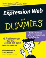 book cover of Microsoft expression web for dummies by Linda Hefferman