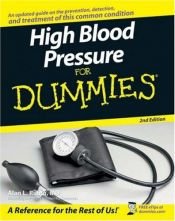 book cover of High Blood Pressure for Dummies (For Dummies) by Alan L. Rubin MD