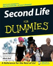 book cover of Second life for dummies(r) by Sarah Robbins