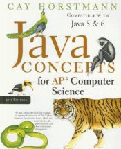 book cover of Java Concepts for AP Computer Science by Cay S. Horstmann