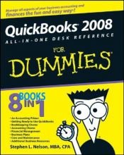 book cover of QuickBooks 2008 All-in-One Desk Reference For Dummies (For Dummies (Computer by Stephen L. Nelson