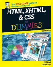 book cover of HTML, XHTML & CSS For Dummies (For Dummies (Computer by Ed Tittel