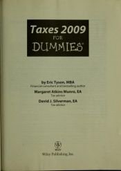 book cover of Taxes 2007 For Dummies (Taxes for Dummies) by Eric Tyson