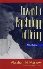 book cover of Toward a psychology of being by Abraham Maslow