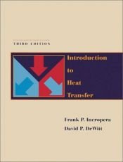 book cover of Introduction to Heat Transfer by Frank P. Incropera