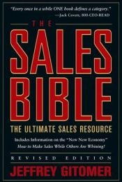book cover of The Sales Bible by Jeffrey Gitomer