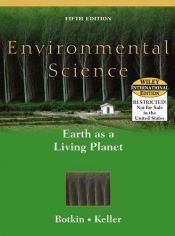 book cover of Environmental Science by Daniel Botkin