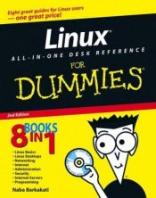 book cover of Linux all-in-one desk reference for dummies by Naba Barkakati