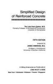 book cover of Simplified Design of Reinforced Concrete by Harry Parker