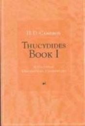 book cover of Thucydides Book I: A Students' Grammatical Commentary (Bk. 1) by Howard Don Cameron