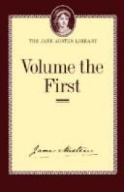 book cover of Volume the First (The Jane Austen Library) by 簡·奧斯汀