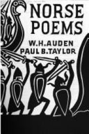 book cover of Norse Poems: Based on a Translation by Paul B.Taylor by W. H. Auden