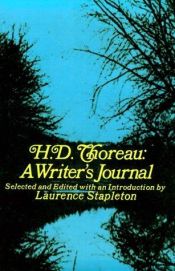 book cover of A writer's journal by เฮนรี เดวิด ทอโร