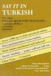 book cover of Say it in Turkish, (Dover say it series) by Dover