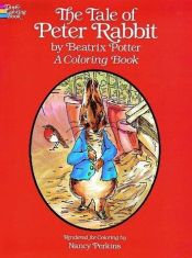 book cover of The "Tale of Peter Rabbit" in French Coloring Book: L'Histoire De Pierre Lapin by Beatrix Potter