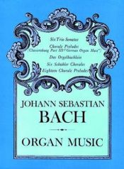 book cover of Organ Music by Johans Sebastians Bahs