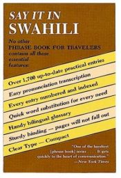 book cover of Say It in Swahili by Dover