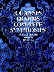 book cover of Johannes Brahms Complete Symphonies in Full Score by Johannes Brahms