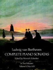 book cover of The complete piano sonatas by لودفيج فان بيتهوفن