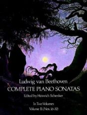 book cover of Complete Piano Sonatas, Vol. II by لودفيج فان بيتهوفن