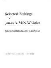 book cover of Selected Etchings of James A. McN. Whistler by 詹姆斯·惠斯勒