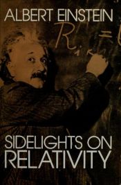 book cover of साइडलाइट्स ऑन रिलेटिविटी by अल्बर्ट आइंस्टीन