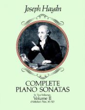 book cover of Complete Piano Sonatas, Vol. II by Franz Joseph Haydn