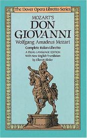 book cover of Don Giovanni, ossia il dissoluto punito by Lorenzo Da Ponte
