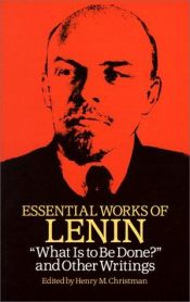 book cover of Essential works of Lenin (Bantam matrix editions) by วลาดิมีร์ เลนิน