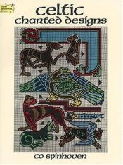 book cover of Celtic charted designs by Co Spinhoven