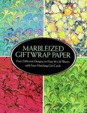 book cover of Marbleized Giftwrap Paper by Dover