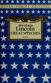 book cover of Great Speeches: Abraham Lincoln by Авраам Лінкольн