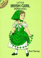 book cover of Little Irish Girl Paper Doll by Tom Tierney