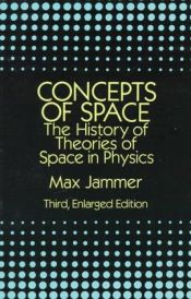 book cover of Concepts of Space by Max Jammer