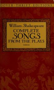 book cover of Complete Songs from the Plays (Thrift Editions) by ウィリアム・シェイクスピア
