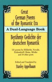 book cover of Great German Poems of the Romantic Era (Dual-Language Book) by Various