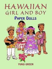book cover of Hawaiian Girl and Boy Paper Dolls by Yuko Green