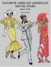 book cover of Favorite African-American Movie Star Paper Dolls by Tom Tierney