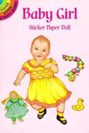 book cover of Baby Girl Sticker Paper Doll by Marty Noble