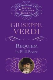 book cover of Requiem in Full Score by Giuseppe Verdi