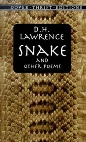 book cover of Snake and other poems by D.H. Lawrence