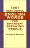 1001 Palabras Inglesas Mas Utiles Para Hispanoparlantes