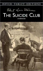 book cover of De zelfmoordclub by Robert Louis Stevenson