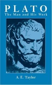 book cover of Plato by A. E Taylor