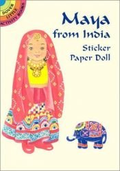 book cover of Maya from India Sticker Paper Doll by Yuko Green