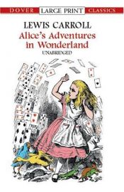 book cover of Alice's adventures in Wonderland ; pop-up adaptation by Lewis Carroll