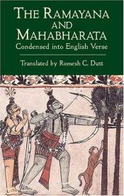 book cover of The Ramayana and the Mahabharata Condensed into English Verse by Anonymous
